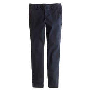 J. Crew Andie Navy Chino